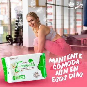 Toalla Sanitaria con Turmalina – Uso Día