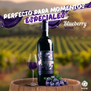 Blueberry Wine – Vino de Arándanos HGW