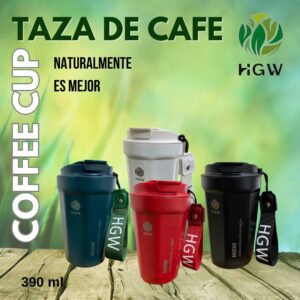 Coffee Cup - Taza Metalica de Cafe HGW